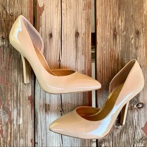 BCBG Paris Nude ‘Jaze’ Heels